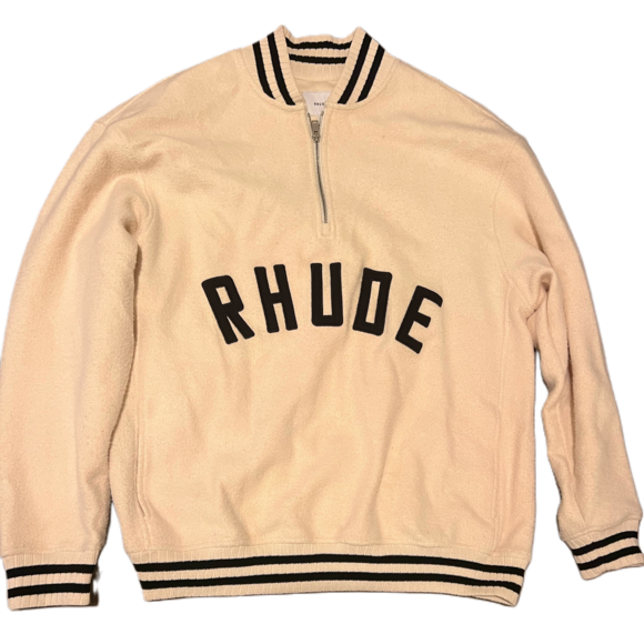 Natural Off- Half-Zip Jumper - Picture 6 of 6